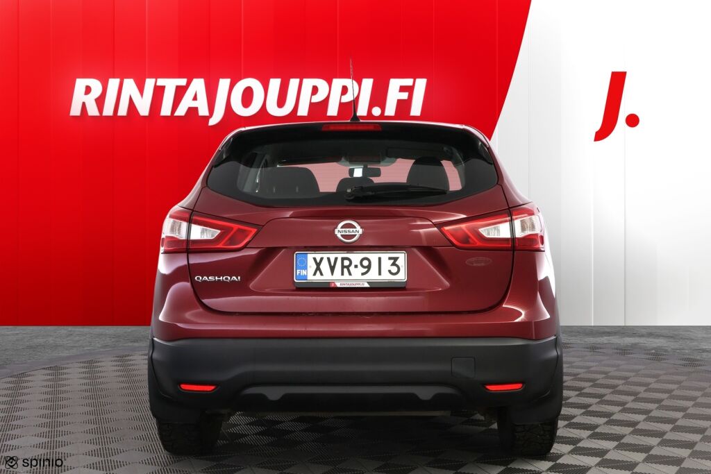 Nissan Qashqai 2014 Punainen