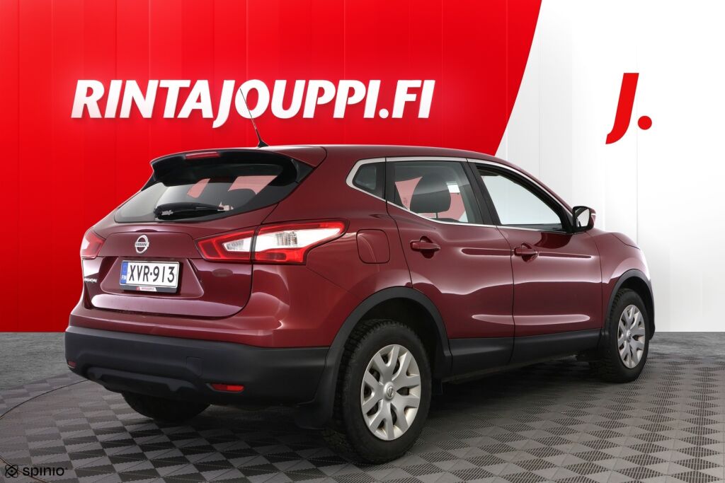 Nissan Qashqai 2014 Punainen