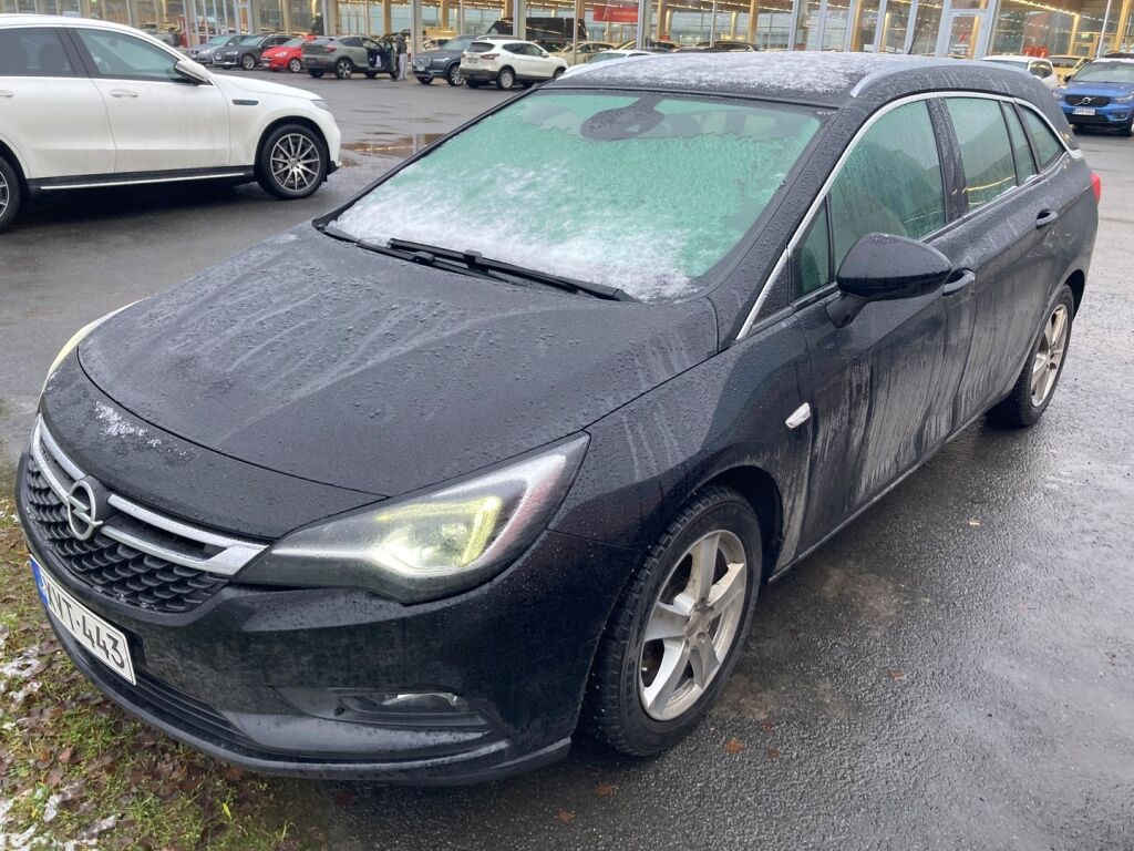 Opel Astra 2019 Metallinhohto Musta