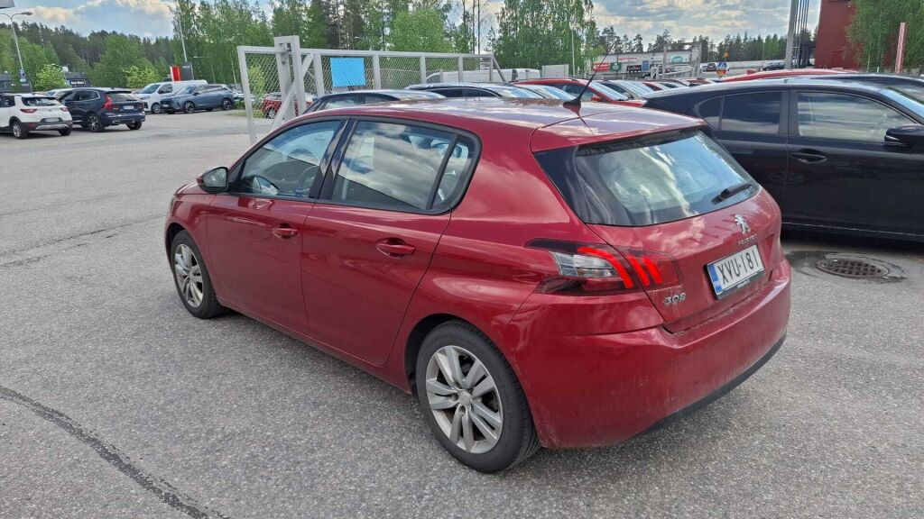 Peugeot 308 2019 Punainen