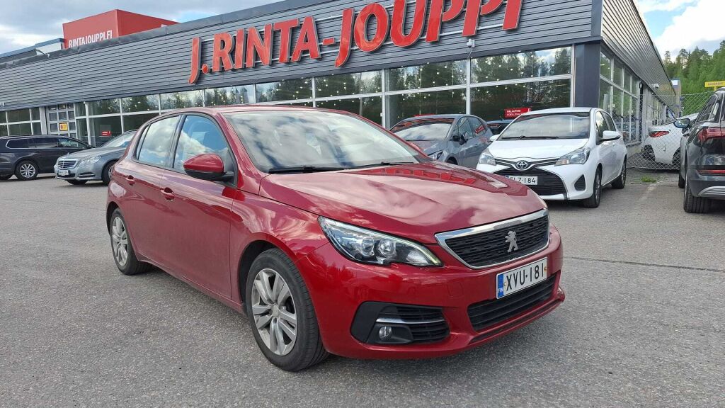 Peugeot 308 2019 Punainen
