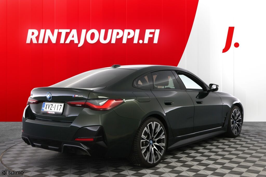 BMW I4 M50 2023 Vihreä