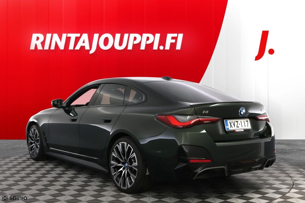 BMW I4 M50 2023 Vihreä