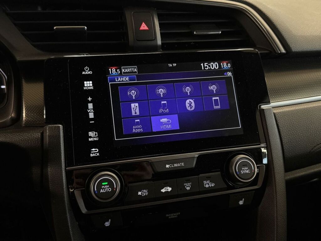 Honda Civic 2019 Harmaa
