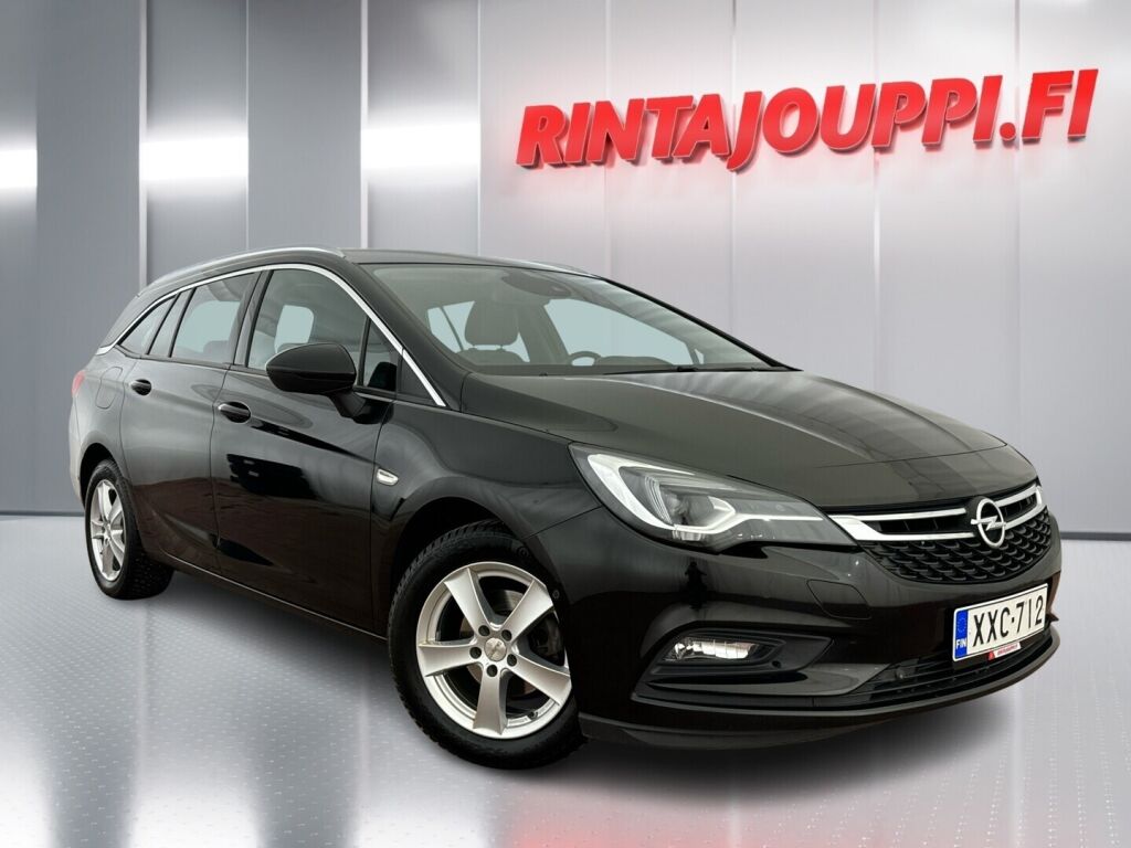 Opel Astra 2019 Musta