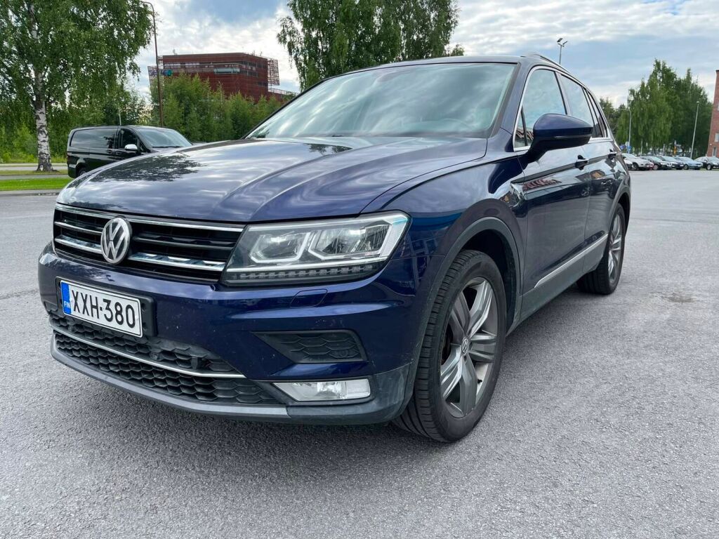Volkswagen Tiguan 2016 Sininen