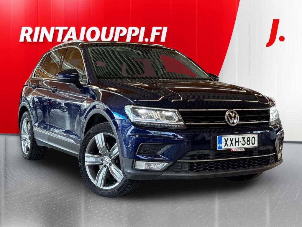 Volkswagen Tiguan 2016 Sininen