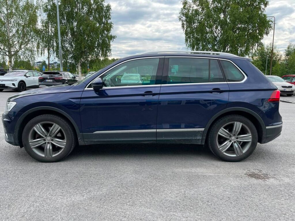 Volkswagen Tiguan 2016 Sininen