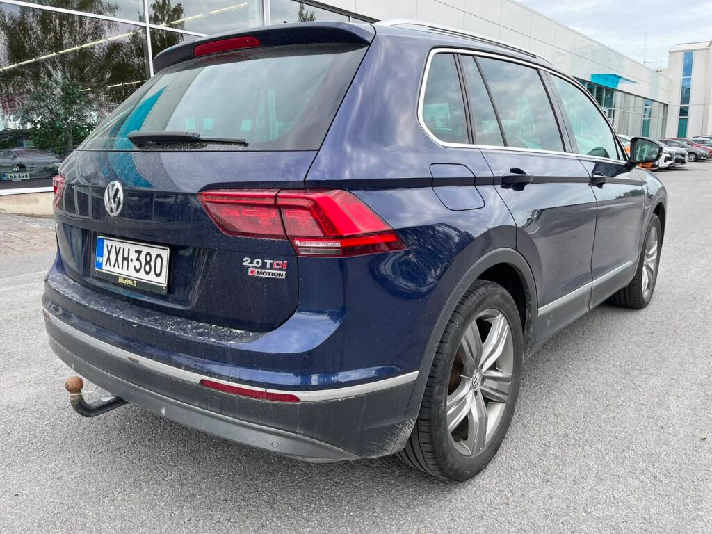 Volkswagen Tiguan 2016 Sininen