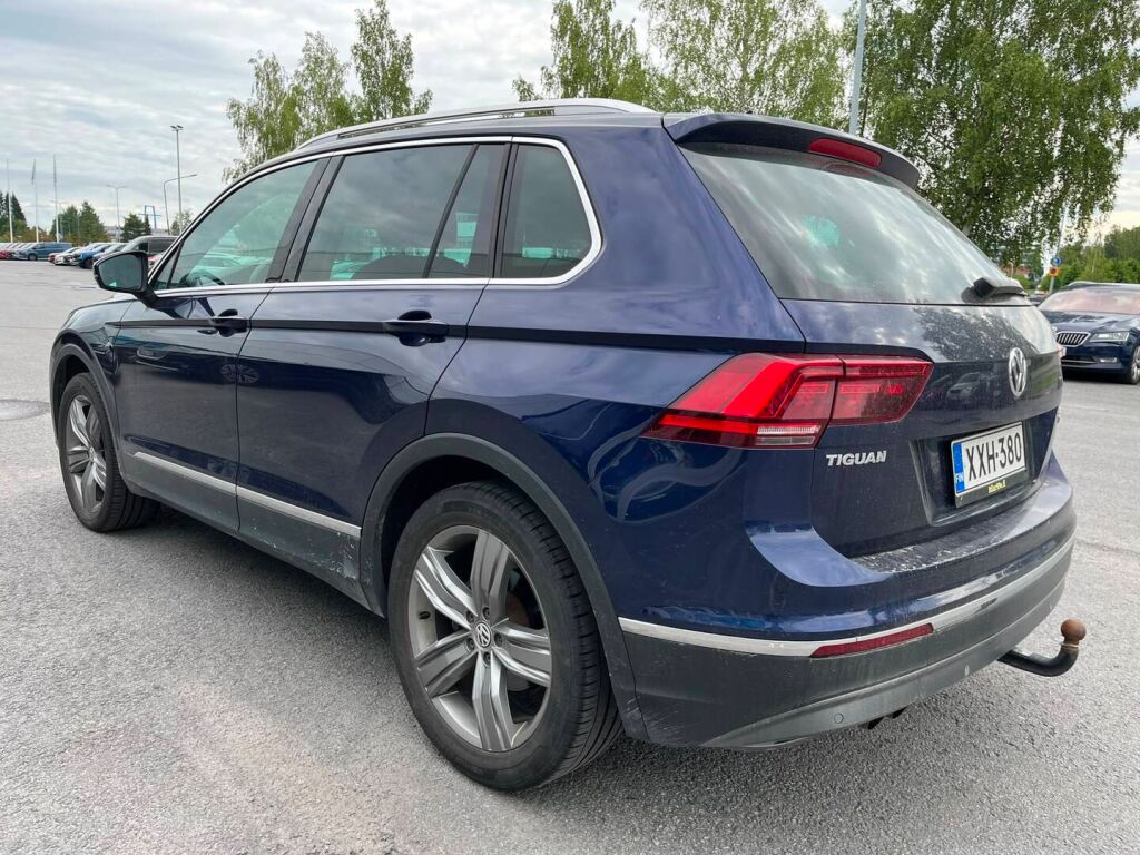 Volkswagen Tiguan 2016 Sininen