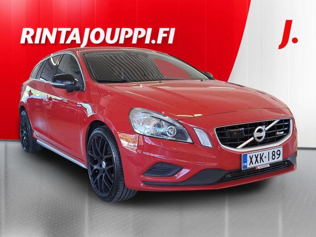 Volvo V60 2011 Punainen