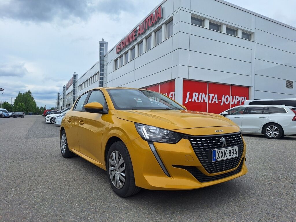Peugeot 208 2021 Keltainen