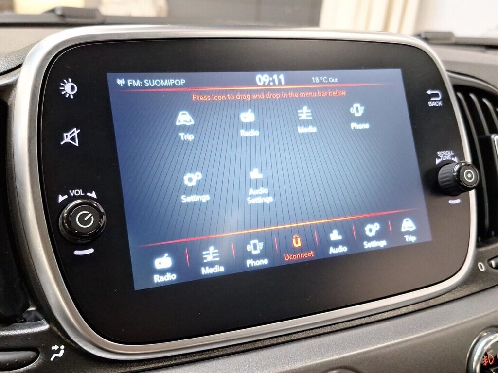 Fiat 500 2021 Punainen