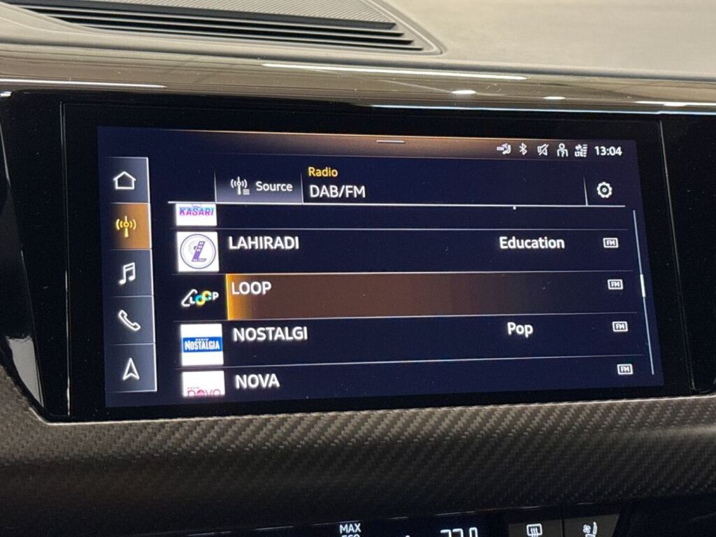 Audi E-TRON GT RS 2022 Musta