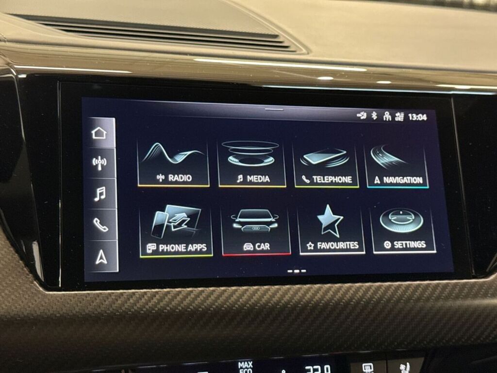 Audi E-TRON GT RS 2022 Musta