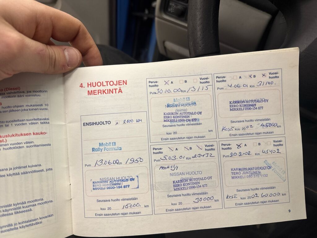 Nissan Almera 2000 Sininen