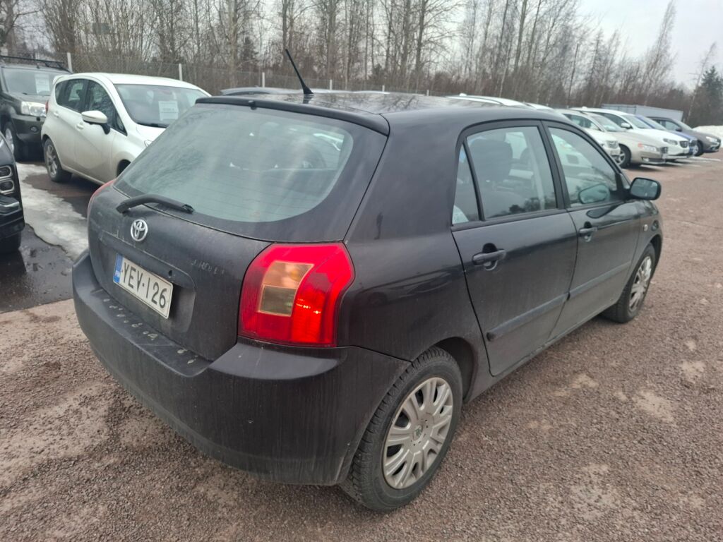 Toyota Corolla 2003 Musta