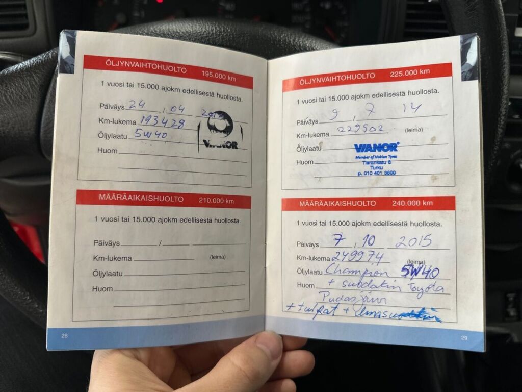Toyota Corolla 2003 Punainen