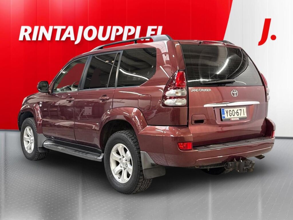 Toyota Land Cruiser 2007 Punainen