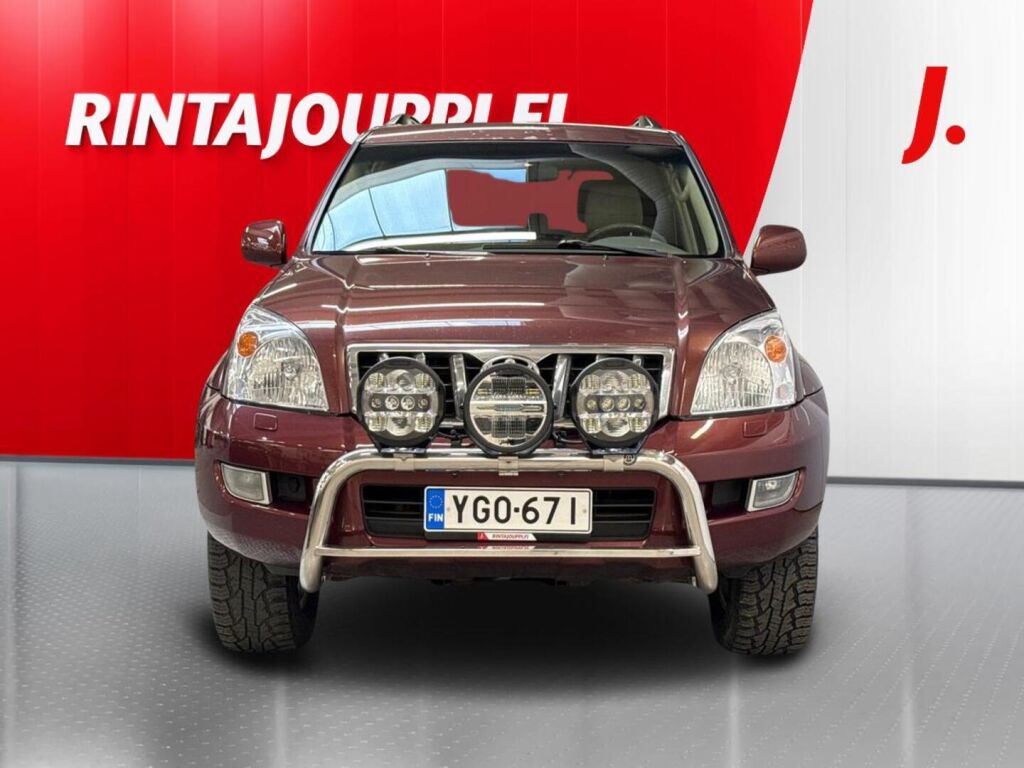 Toyota Land Cruiser 2007 Punainen