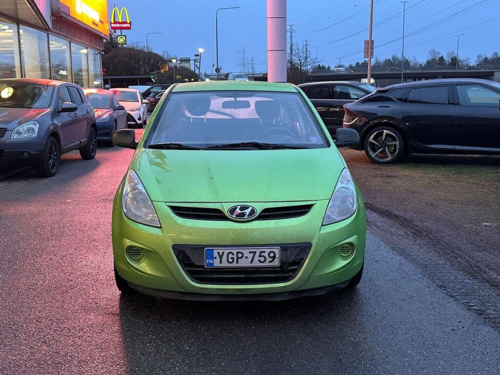 Hyundai i20 2011 Vihreä