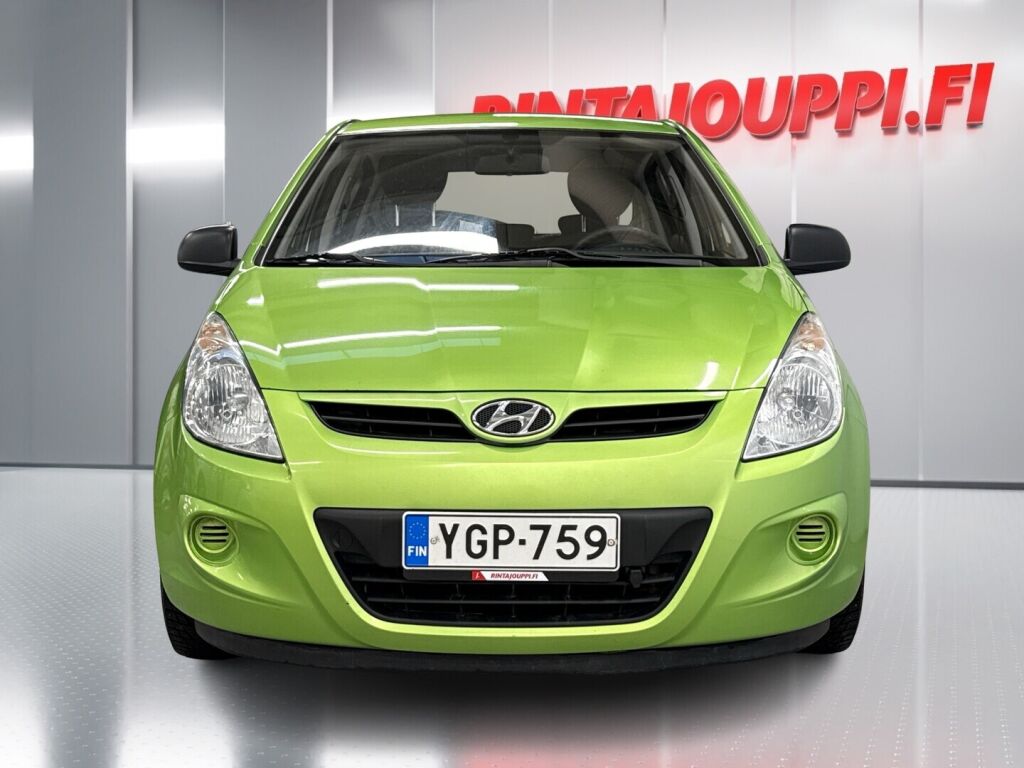 Hyundai i20 2011 Vihreä