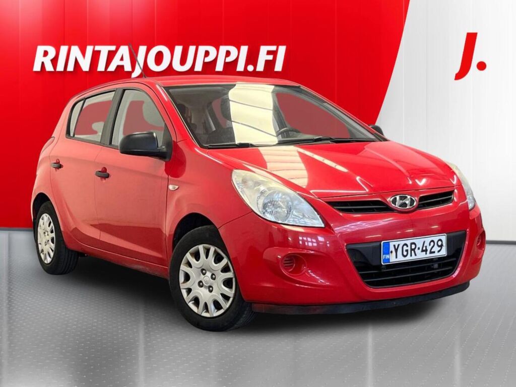 Hyundai i20 2010 Punainen