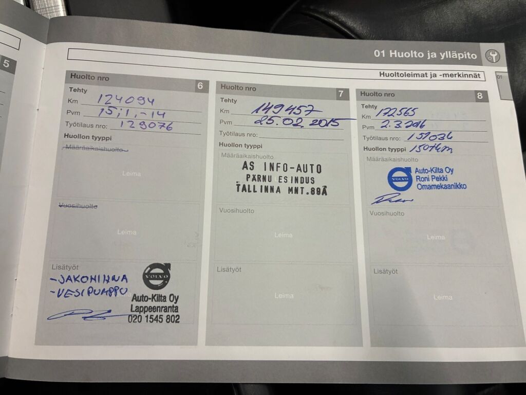 Volvo V70 2008 Harmaa