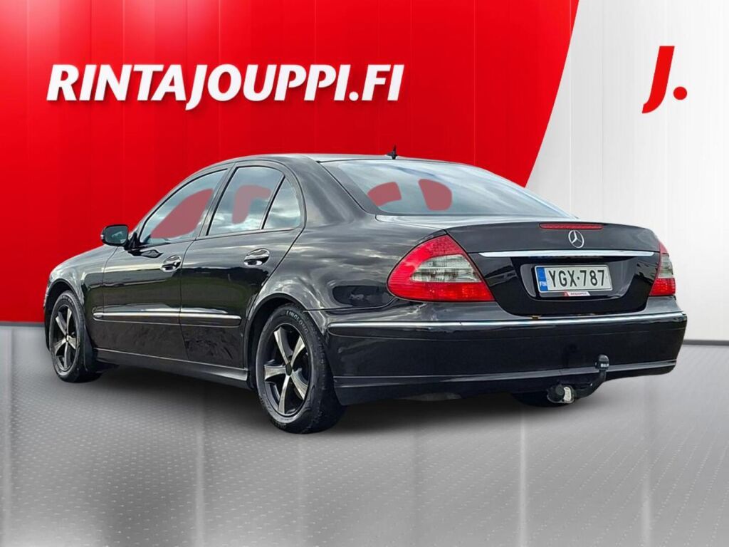 Mercedes-Benz E 2008 Musta