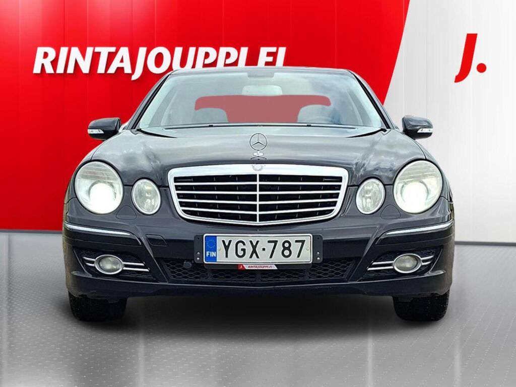 Mercedes-Benz E 2008 Musta