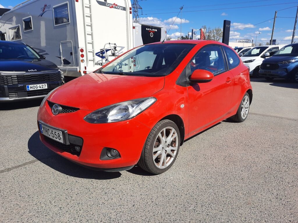 Mazda Mazda2 2009 Punainen