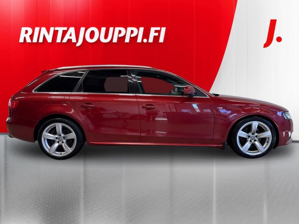 Audi A4 2009 Punainen