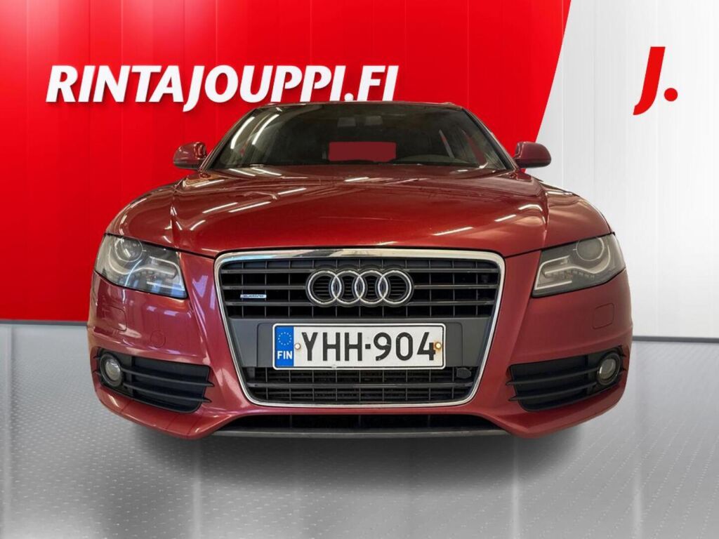 Audi A4 2009 Punainen