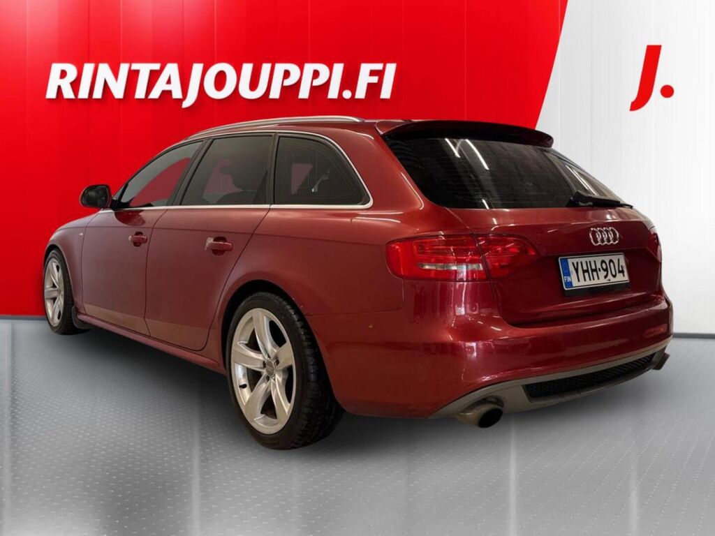 Audi A4 2009 Punainen