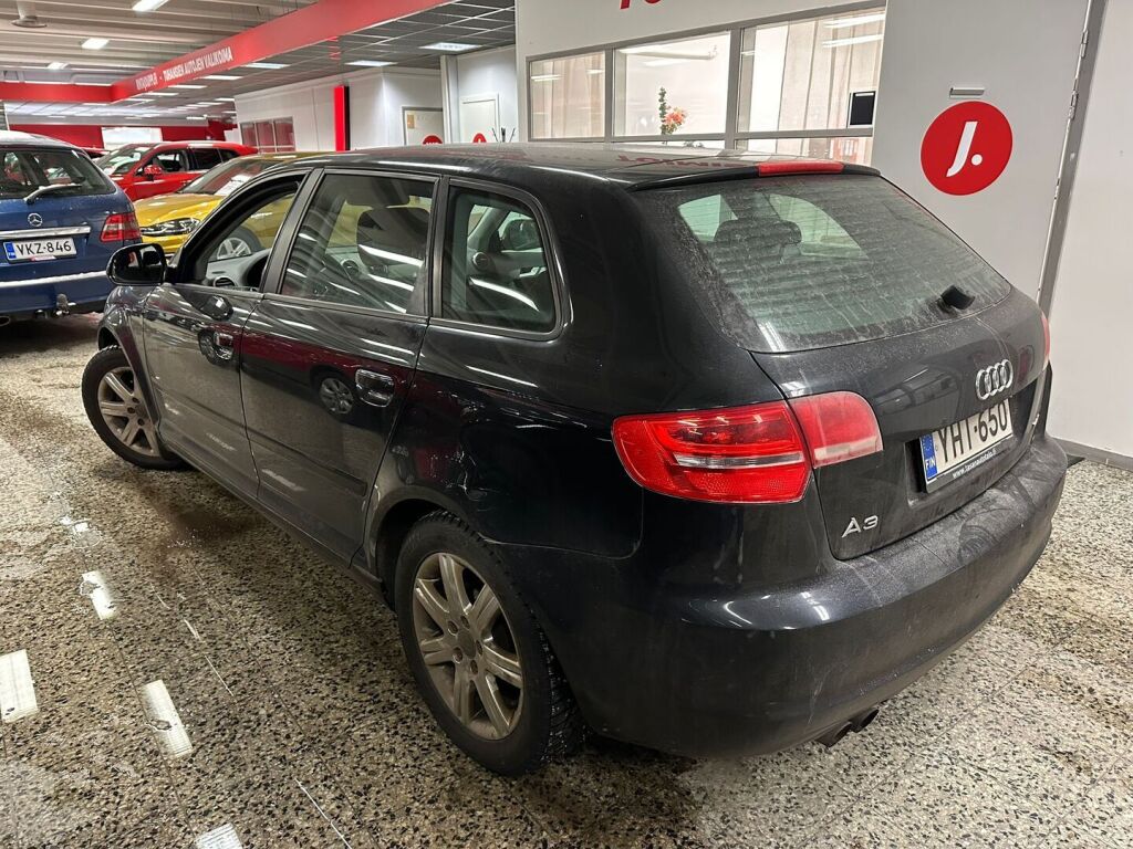 Audi A3 2009 Musta