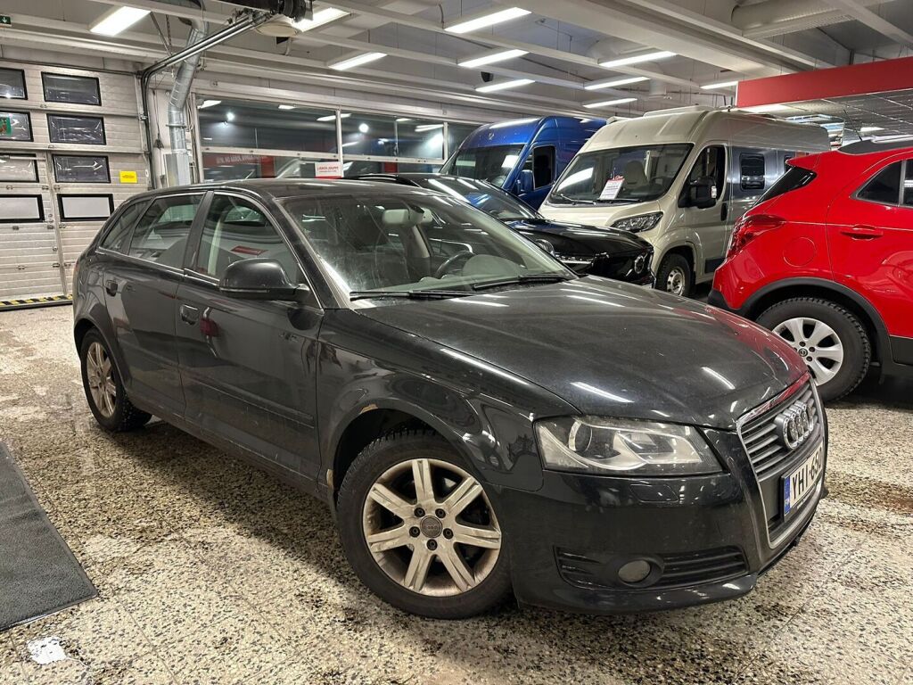 Audi A3 2009 Musta