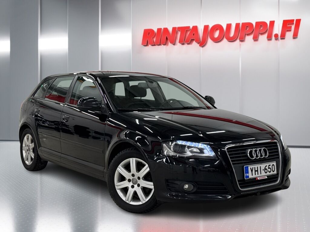 Audi A3 2009 Musta