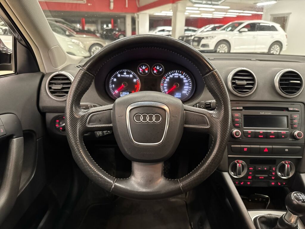 Audi A3 2009 Musta