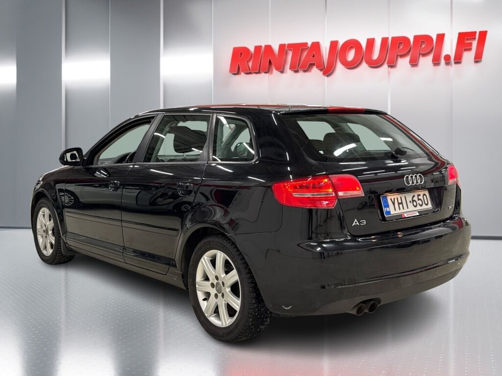 Audi A3 2009 Musta