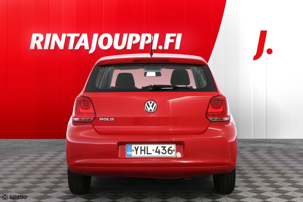 Volkswagen Polo 2011 Punainen