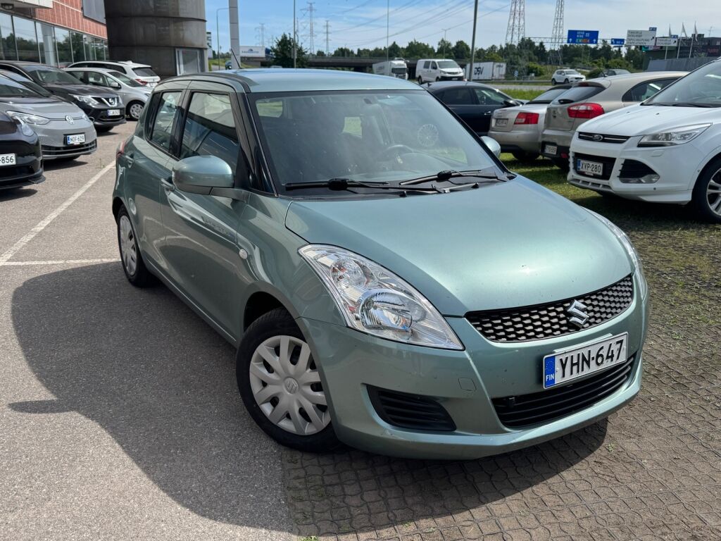 Suzuki Swift 2011 Vihreä