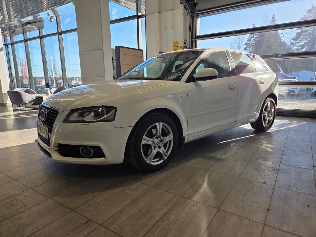 Audi A3 2011 Valkoinen