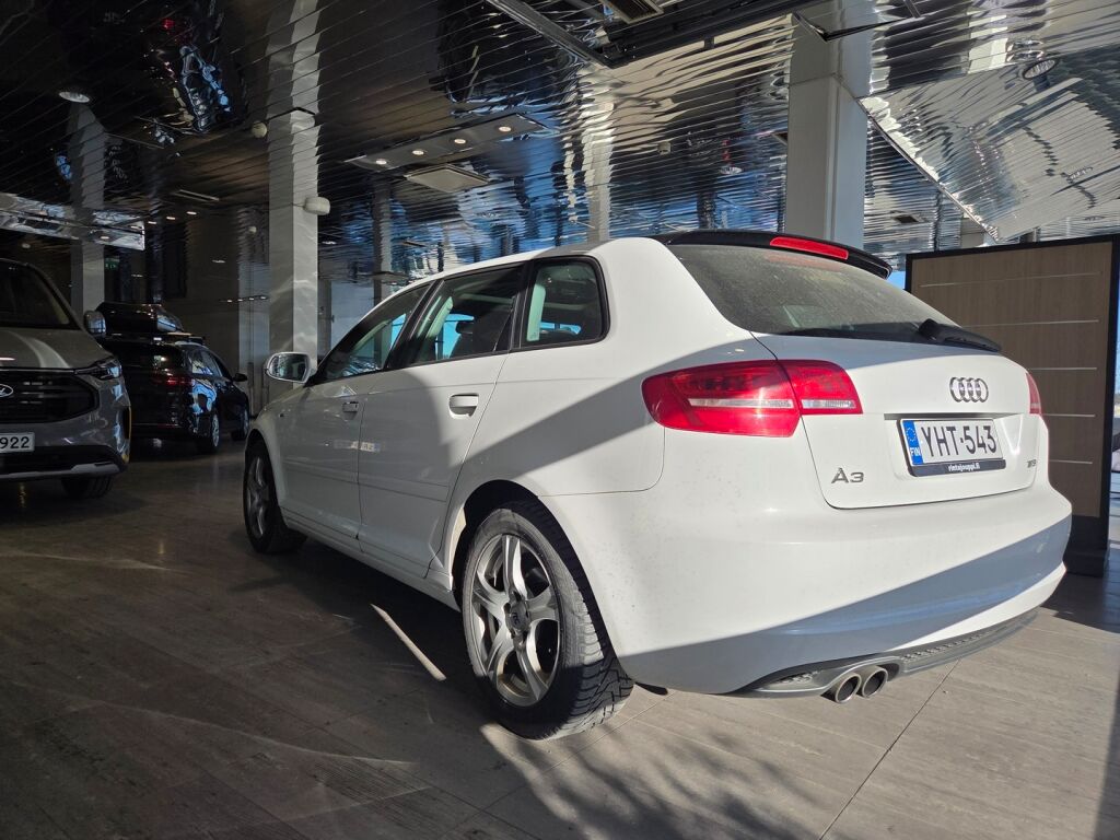 Audi A3 2011 Valkoinen