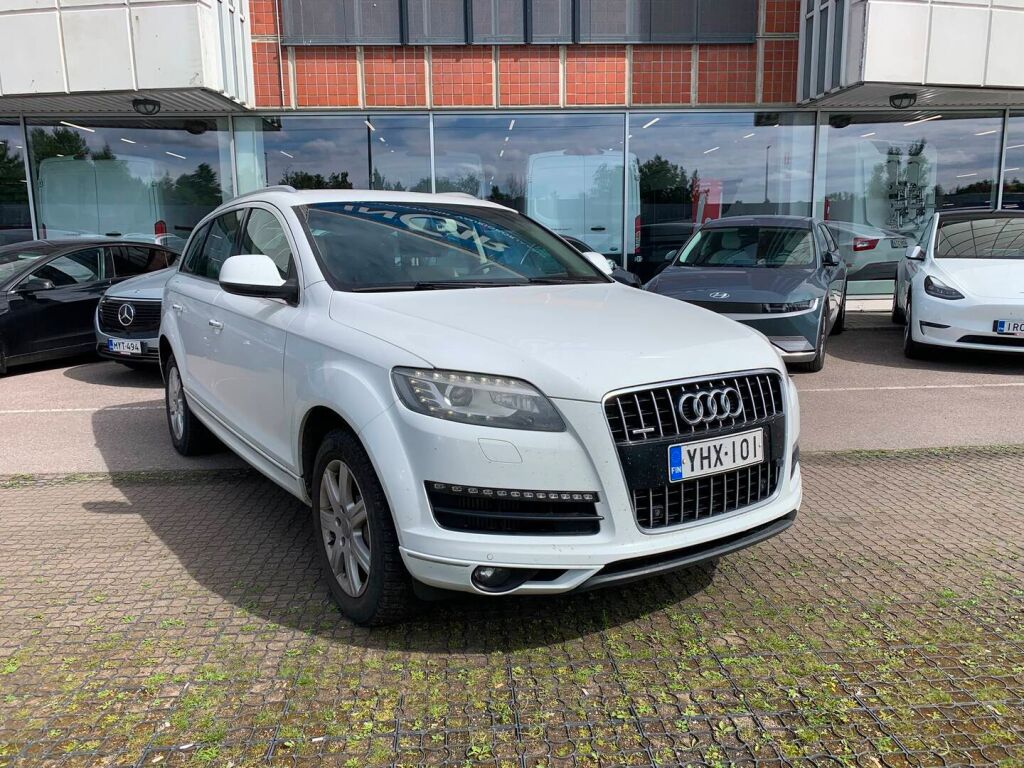 Audi Q7 2012 Valkoinen