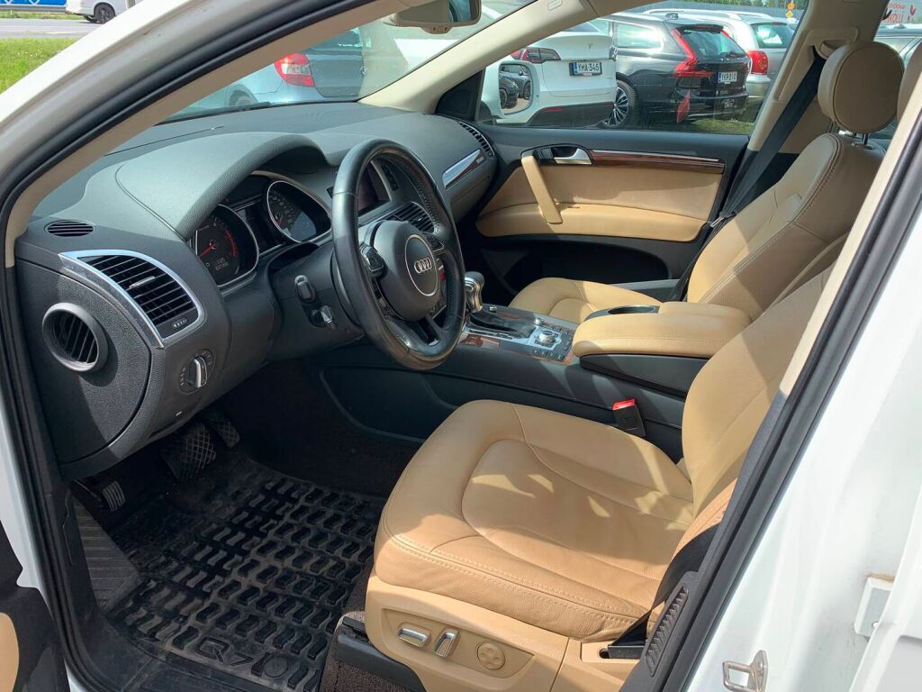 Audi Q7 2012 Valkoinen