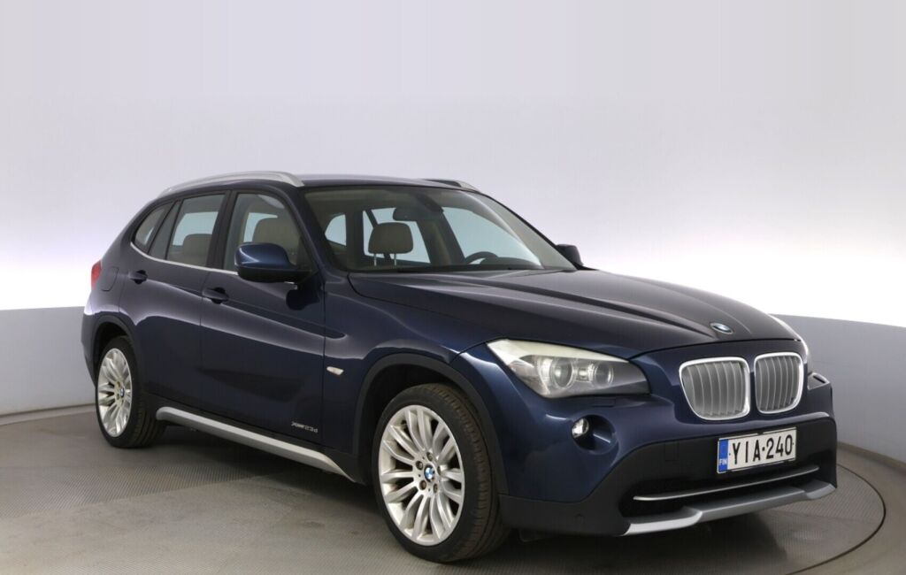 BMW X1 2009 Sininen