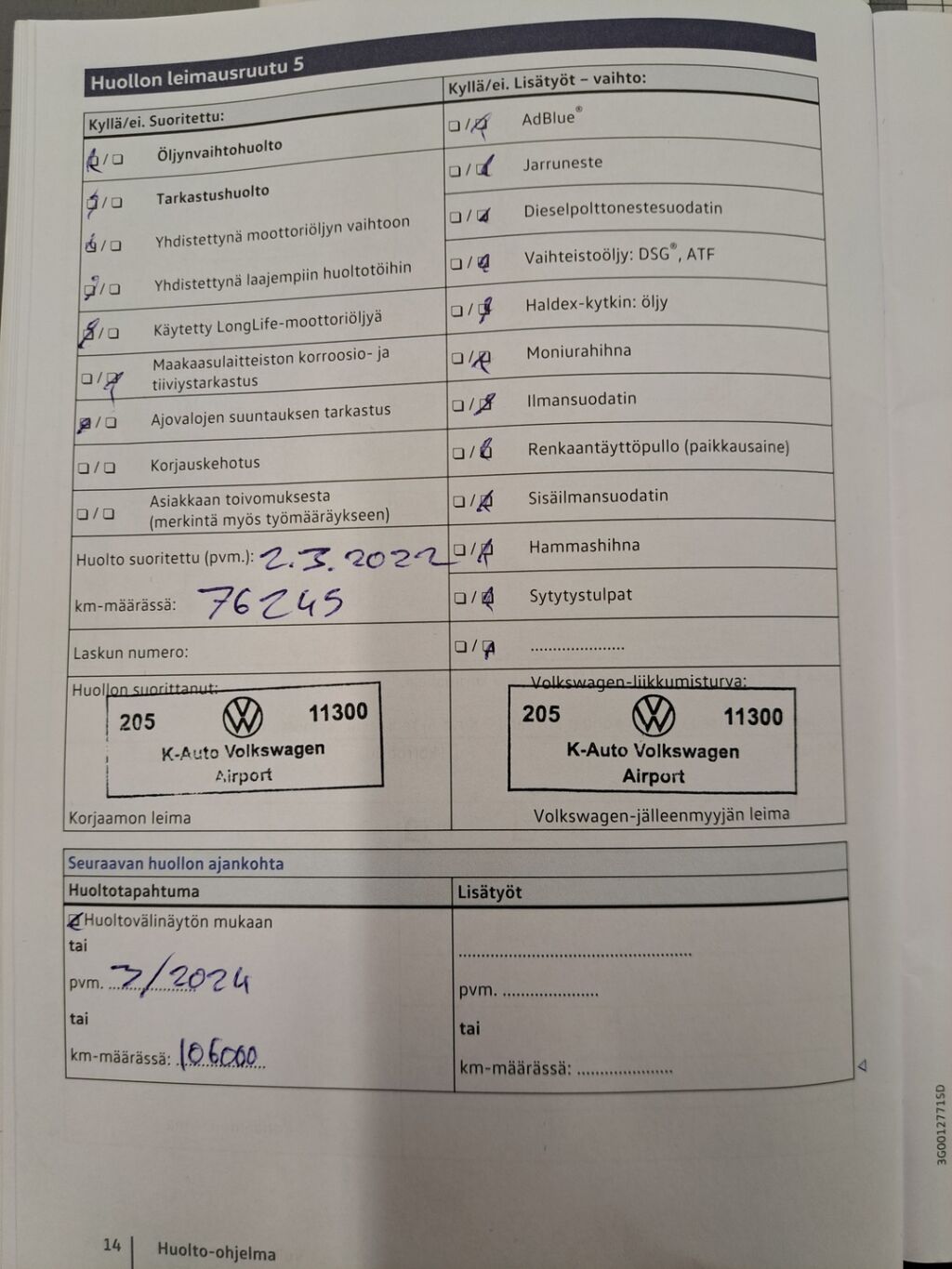 Volkswagen Golf 2012 Harmaa