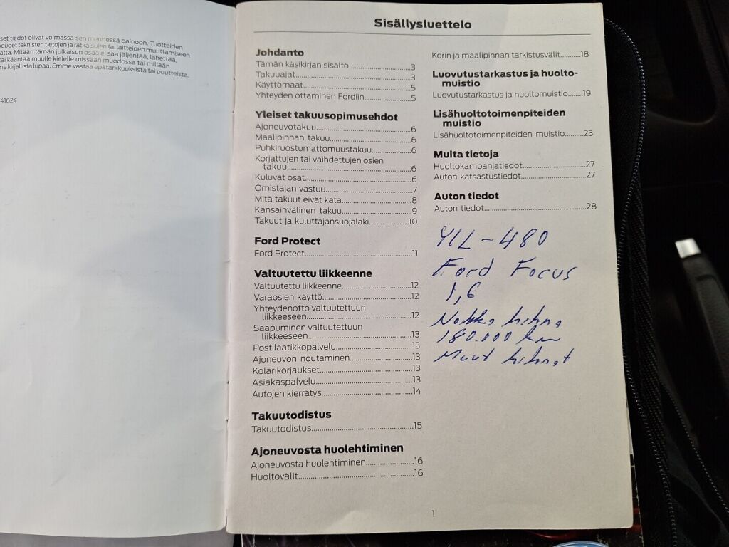 Ford Focus 2013 Sininen