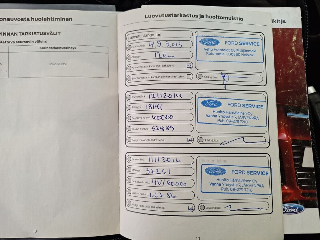 Ford Focus 2013 Sininen