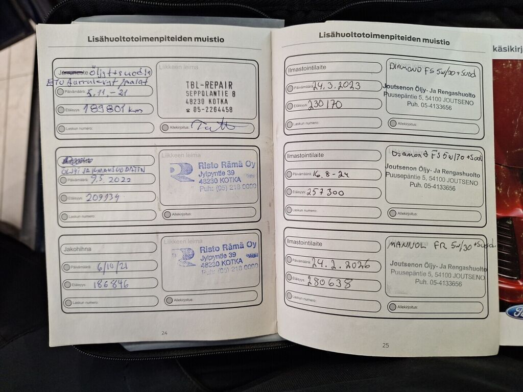 Ford Focus 2013 Sininen